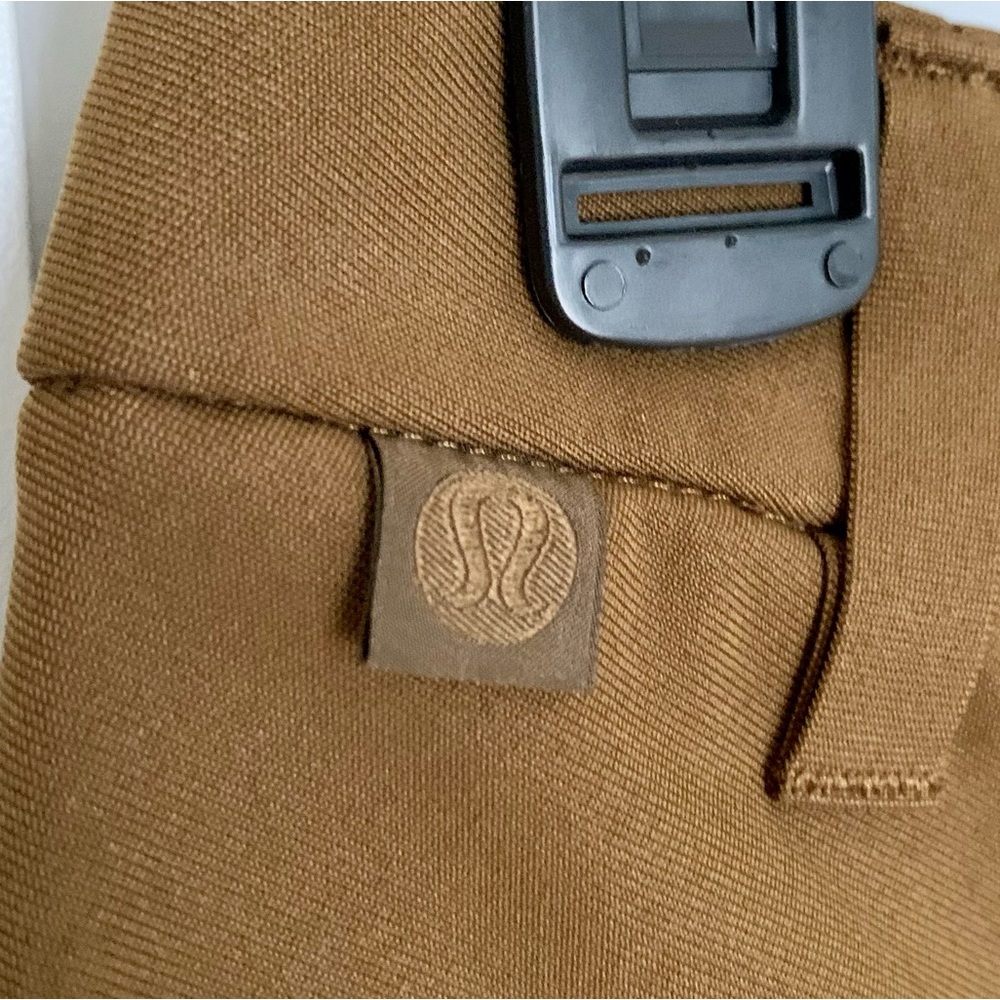 29. Men’s Size 30 LULULEMON Brown Commission Pants 27” inseam - Picture 4 of 4